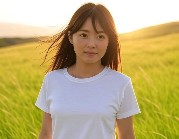 エネルギー療法で元気になった女性のイメージ画像